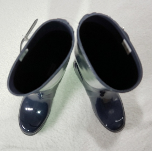 Hunter Women's Original Tall Rain Boot Navy Gloss - Picture 4 of 8